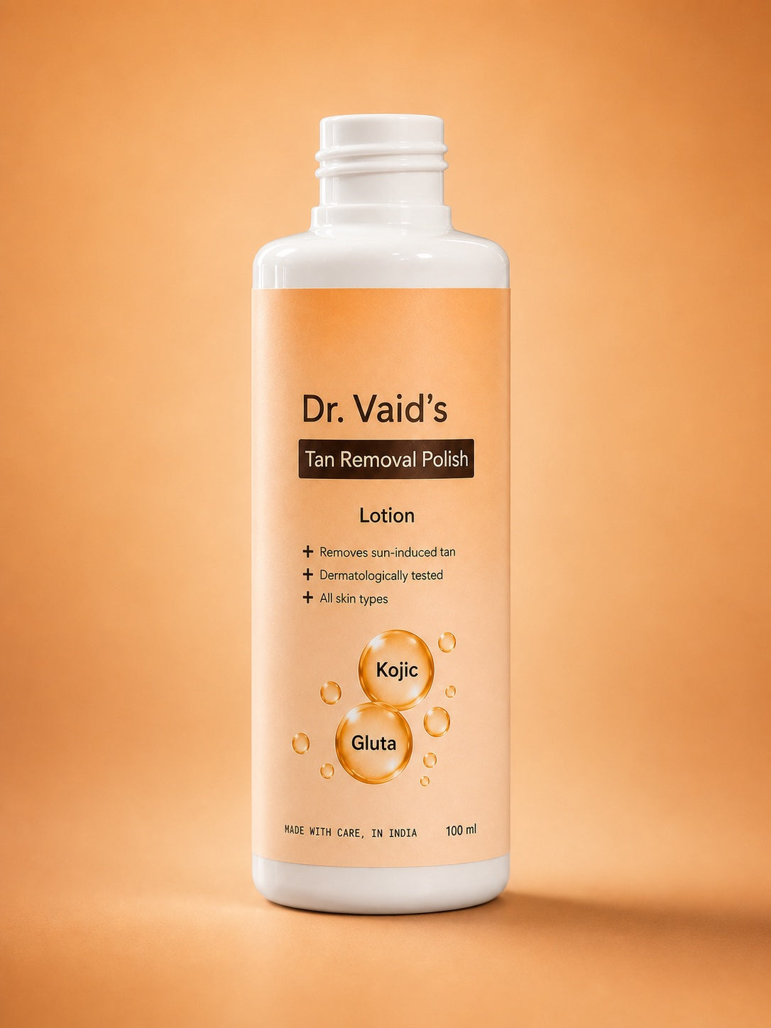 Tan Removal Lotion bottle